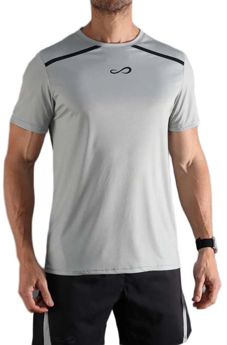 Endless Ace Rush T-shirt Met Korte Mouwen Grijs,Zilver M Man
