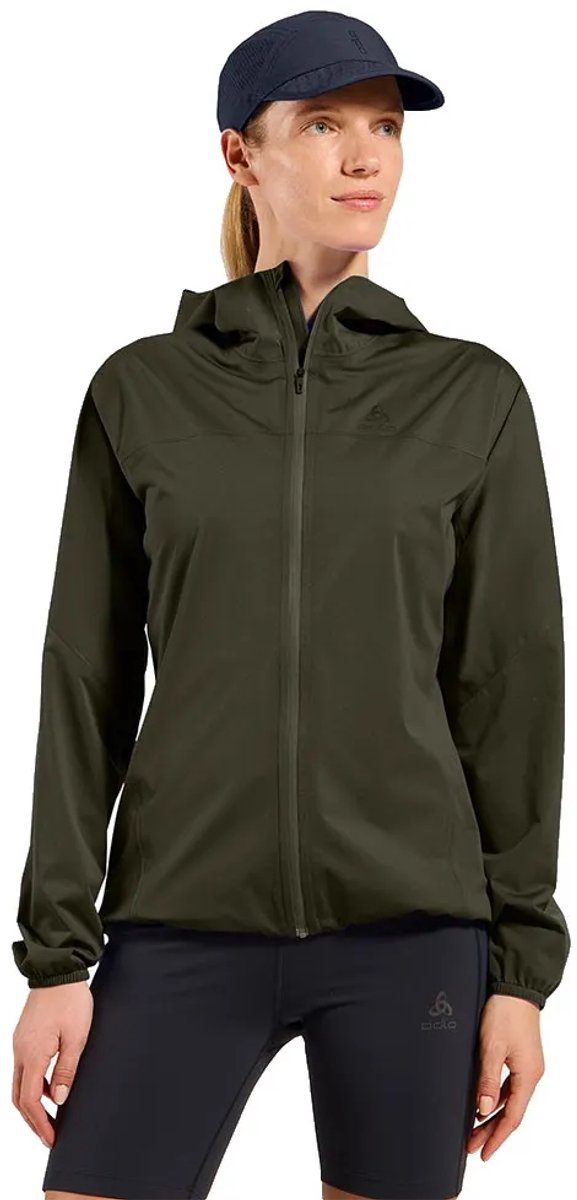 Odlo Zeroweight Wp Jas Groen XL Vrouw