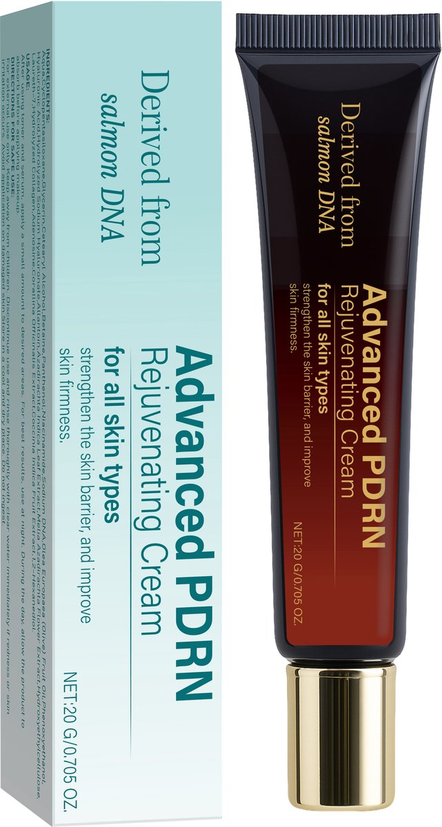 Lanthome - PDRN Advanced Rejuvenating Cream - Geavanceerde huidverjongende moisturizer - Intensieve anti-rimpel gezichtscreme, 20g