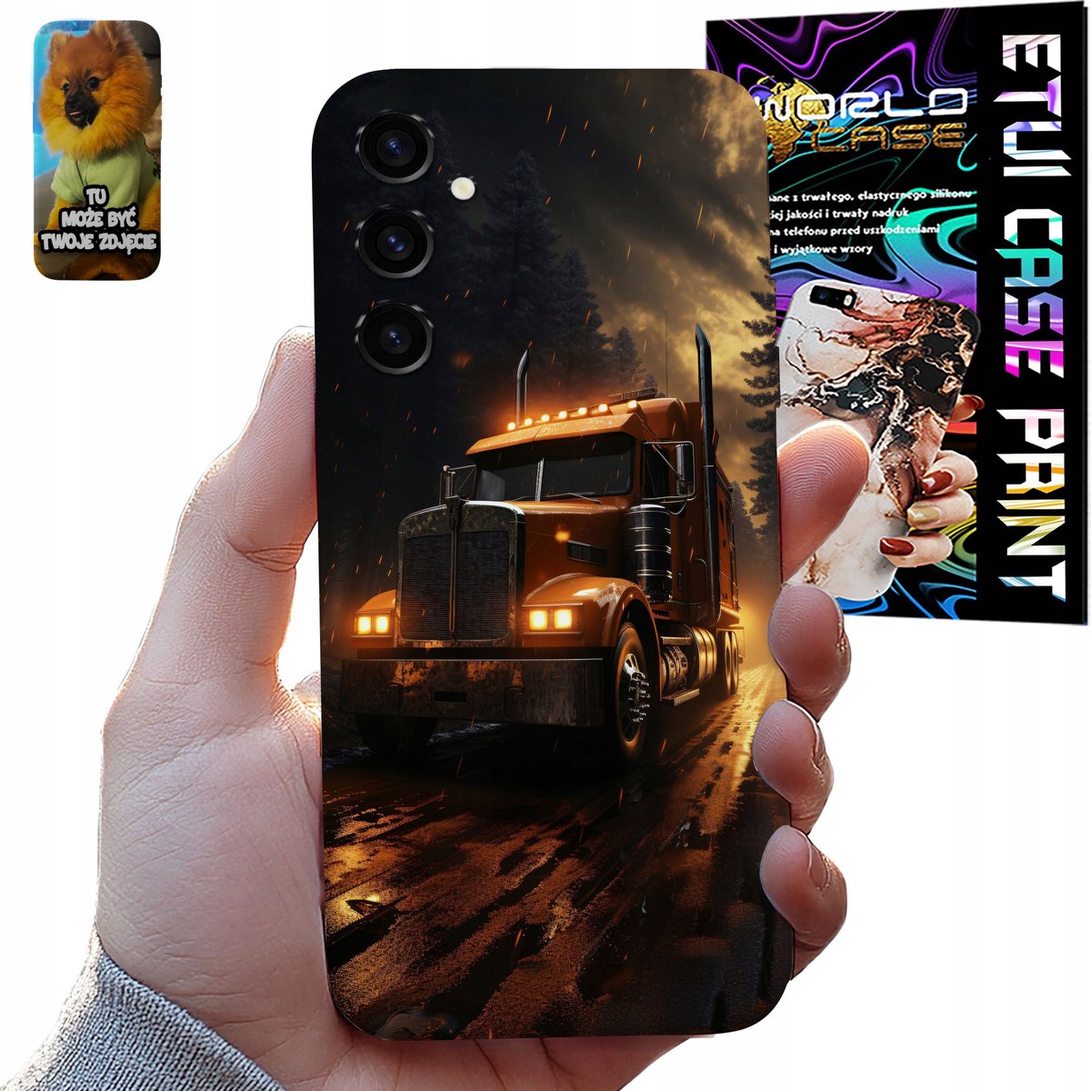 CASE SAMSUNG GALAXY S24 FE TIR VRACHTWAGENROUTEPATRONEN