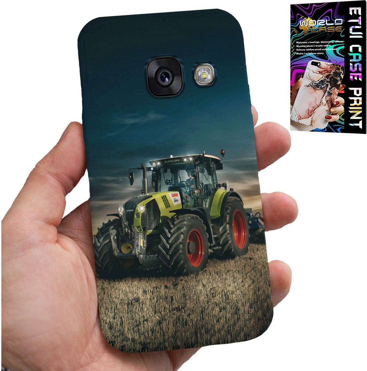 HOES VOOR SAMSUNG A5 2017 - TRACTOR, LANDBOUWTRACTOR, PATRONEN