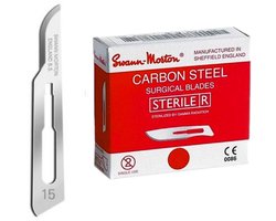 SWANN MORTON Scalpel Mes - Steriel - Nr.15