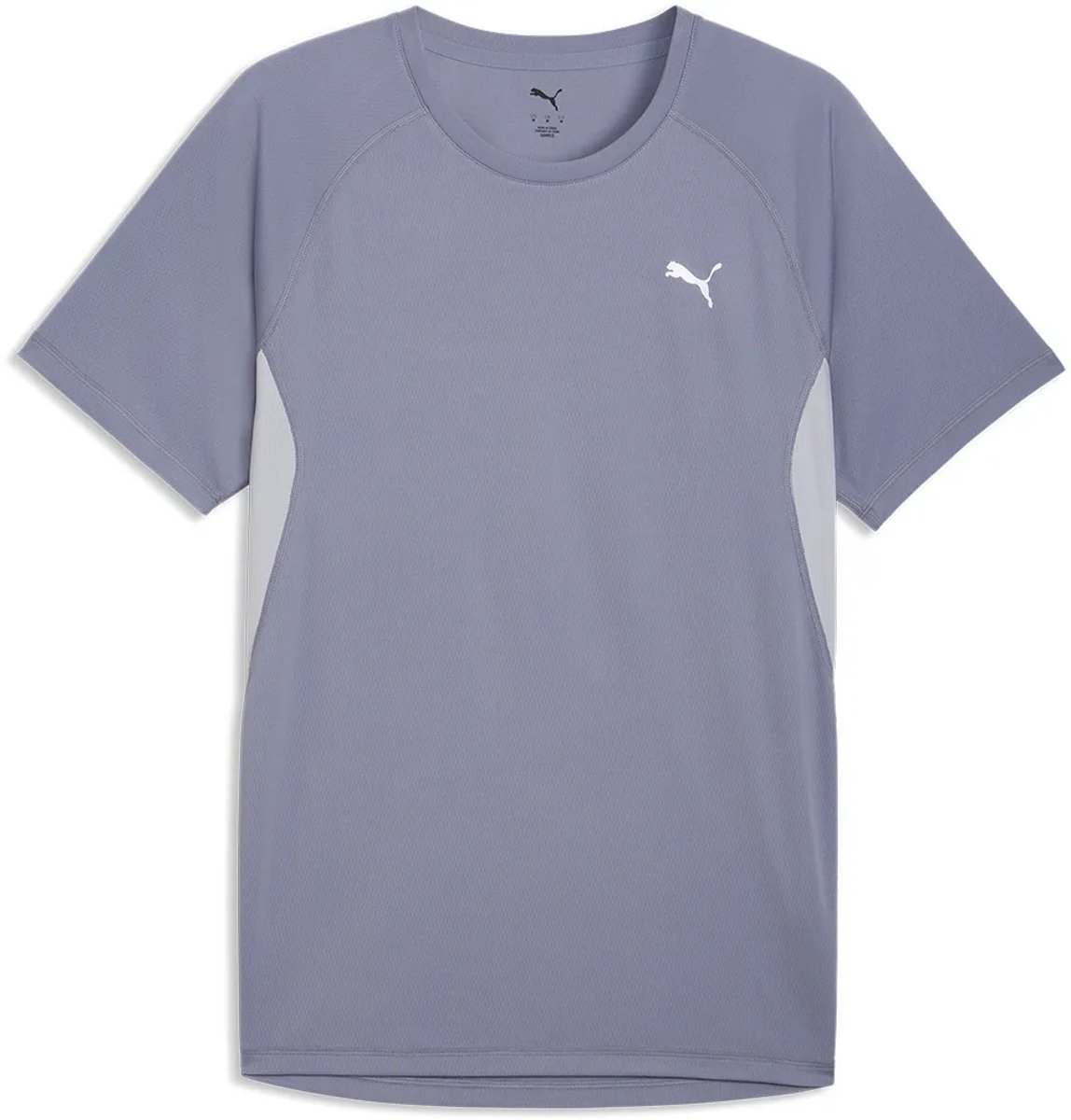 Puma Velocity T-shirt Met Korte Mouwen Man Grijs