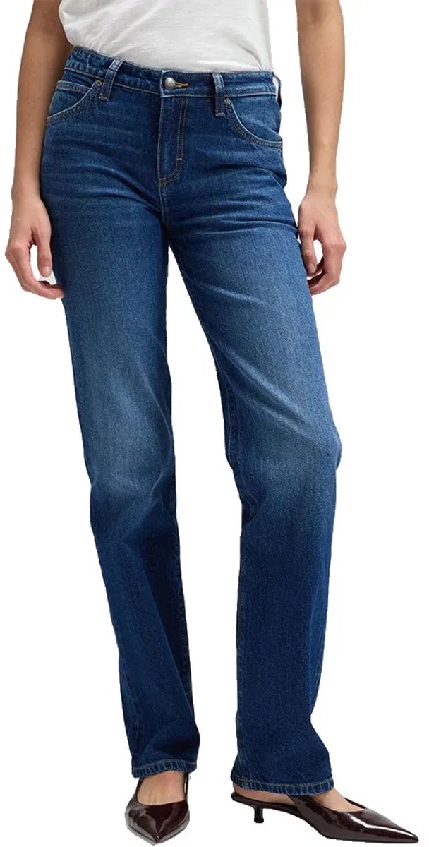 Lee London Regular Fit Spijkerbroek 29 33 Vrouw Marineblauw