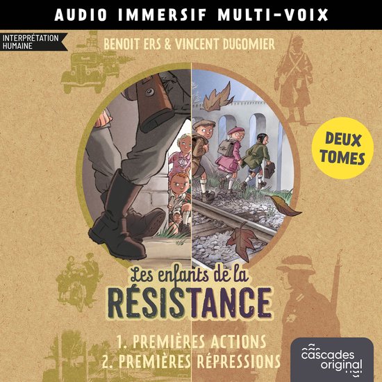 Les Enfants de la Résistance - Tomes 1 et 2 (Multi-Voix) - cover