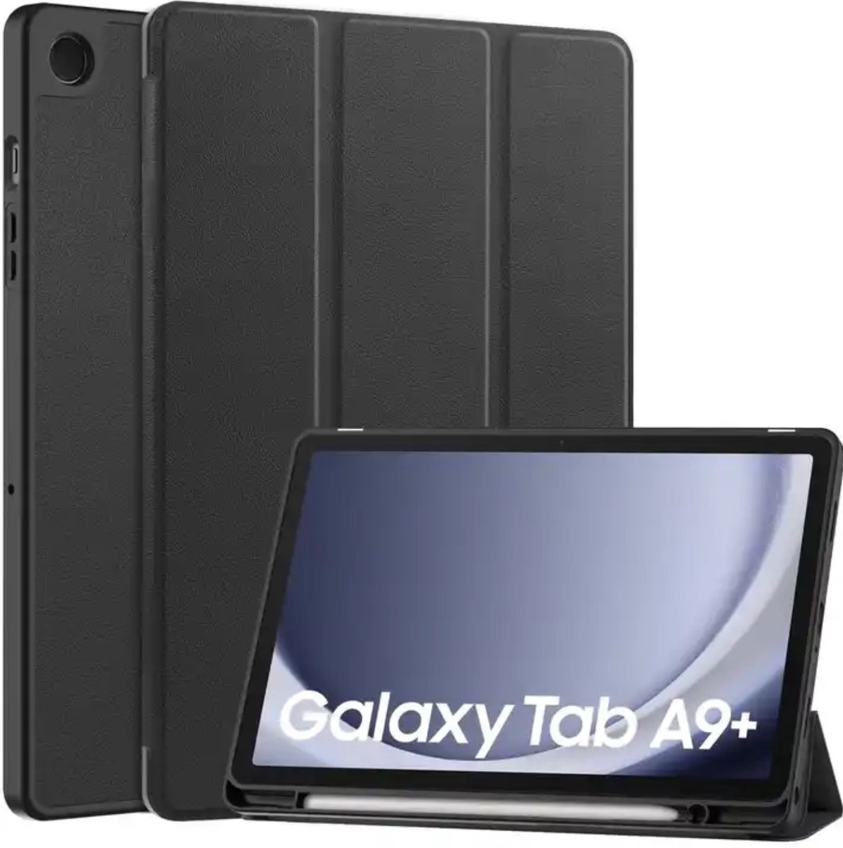EtuiTab Serie - Tablethoes - Samsung Galaxy Tab A9+ Plus - Smart Pencil - Zwart