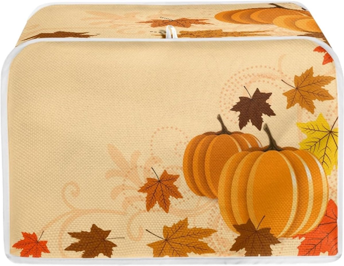 Broodroosterhoes - Keukenhoes - Apparaat Beschermen - Stof en Vingerafdruk Vrij - Universeel Model - Herfst Pompoenen