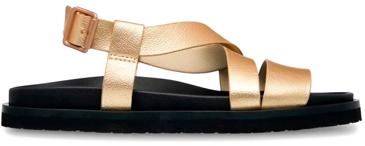 Roxy Zaho Crossed Sandalen Vrouw Champagne