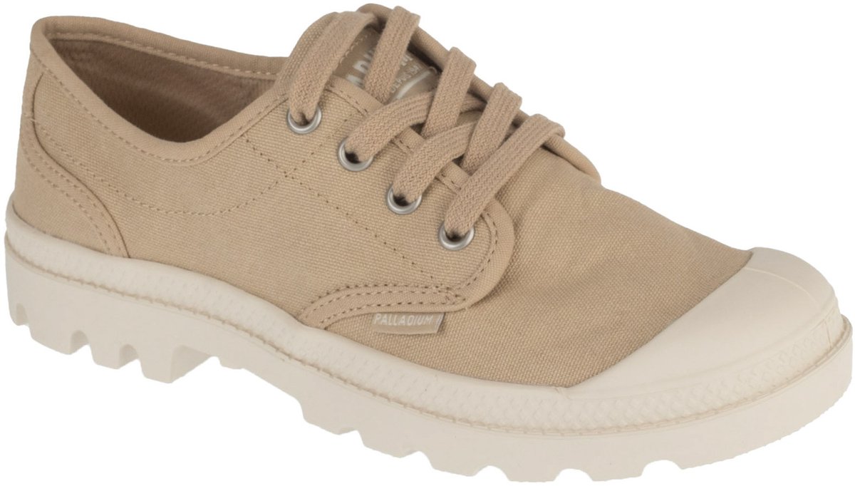 Palladium Pampa Oxford Vrouwen Sneakers 5 Beige