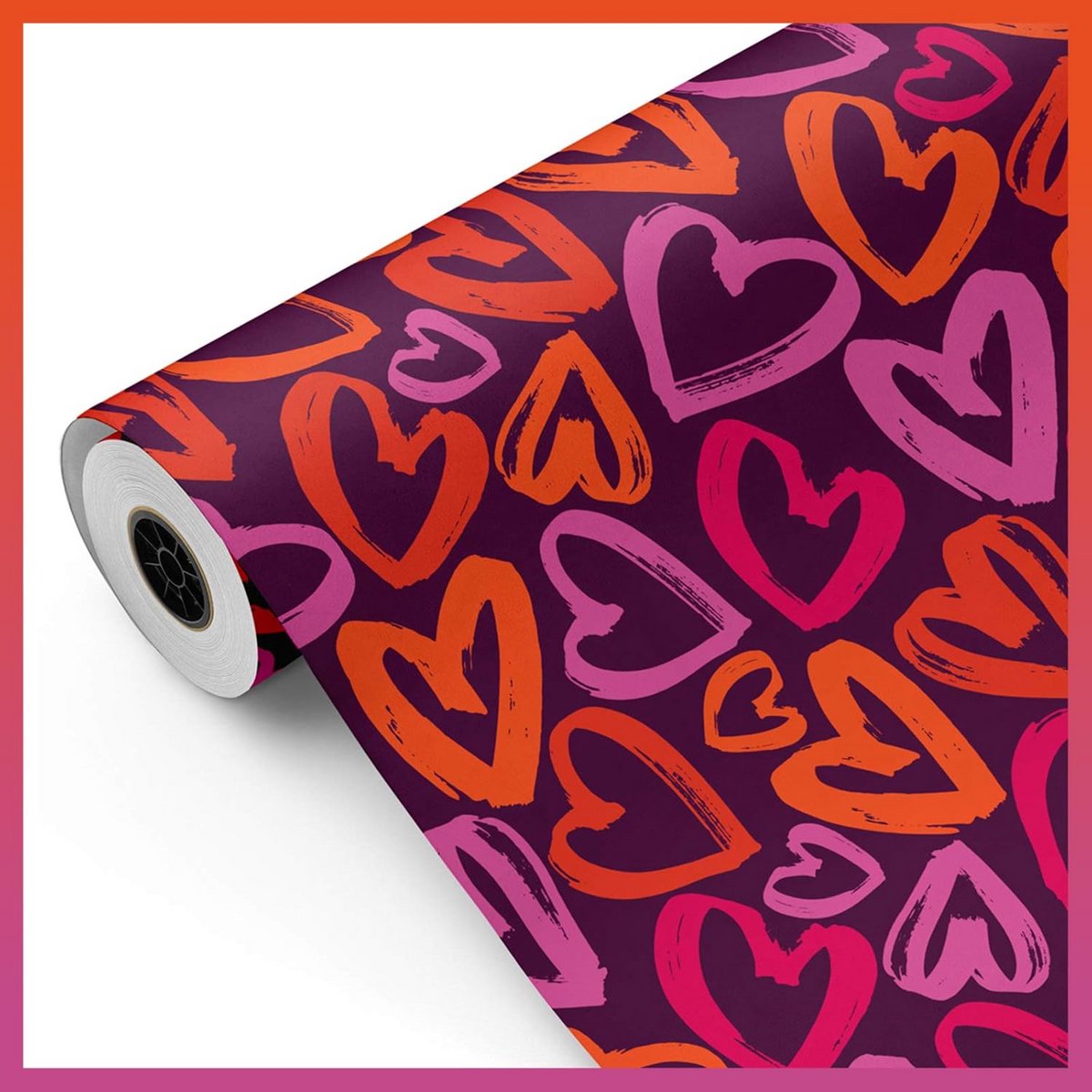 Extra lang Geschenkpapier op Rol 100m Breed 62cm voor Cadeaus