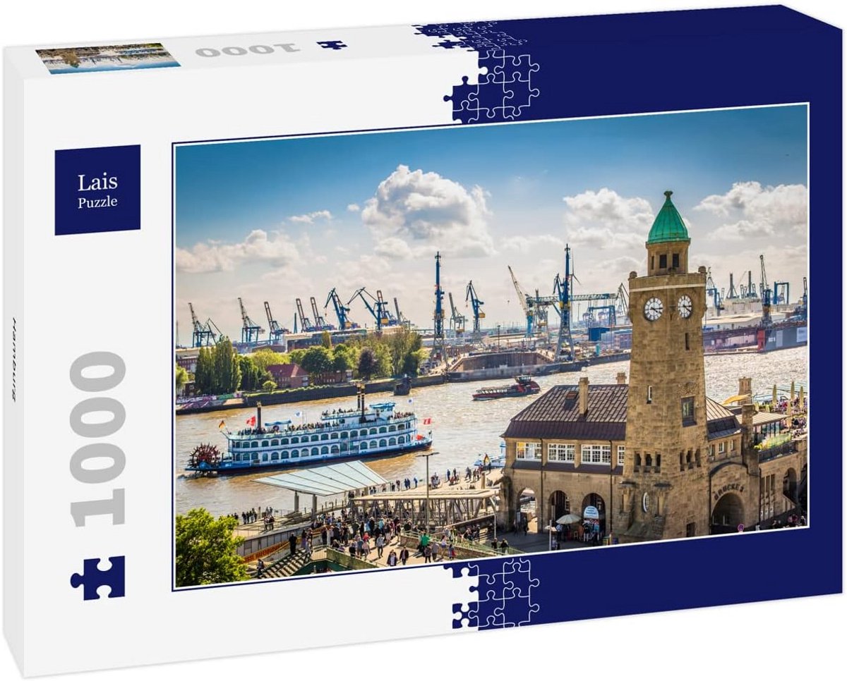 Puzzel Hamburg 1000 Stukjes - Uitdagend Ontwerp