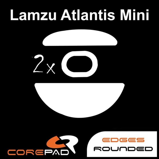 Vervangende Muismat Voetjes voor Draadloze Gaming Muis - Ultra Gladde PTFE Gliders — afbeelding 2