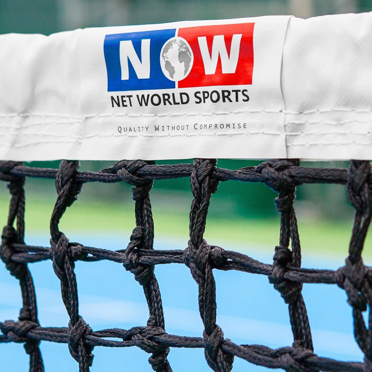 Professioneel Tennisnet 3.5mm Dubbele Top ITF Reglement Lengte 42ft