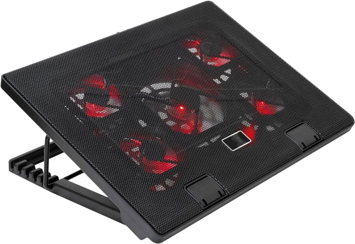 SCH® Laptop Cooler - Zwart - ‎28cm x 4cm x 38cm