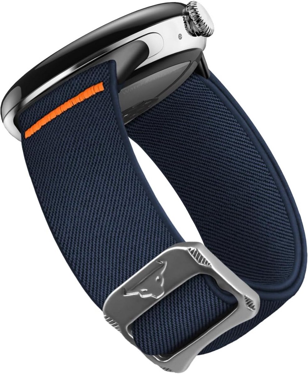 Elastisch Nylon Sportarmband voor Google Horloge 41mm - Ademend en Comfortabel