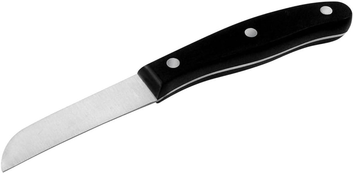 Roestvrijstalen Schilmes 20cm Zwart Handvat