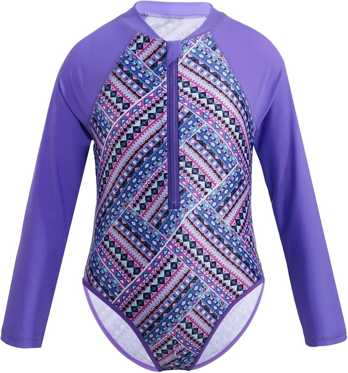 Eendelig Meisjes Badpak - Zeemeermin Stijl Zwemkleding met UV-Bescherming