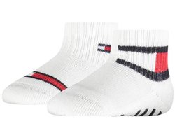 Tommy Hilfiger Babysokken Tommy Flag Wit