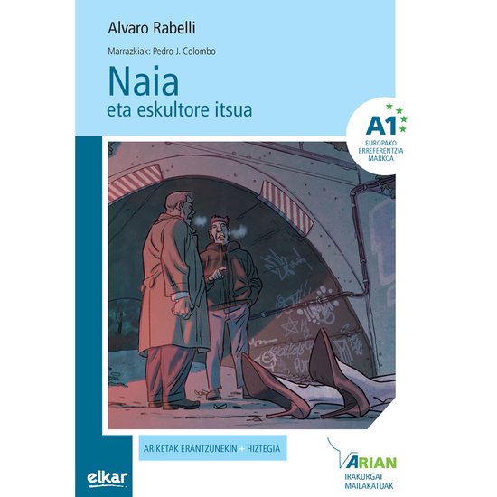 Naia eta eskultore itsua - A1 - cover