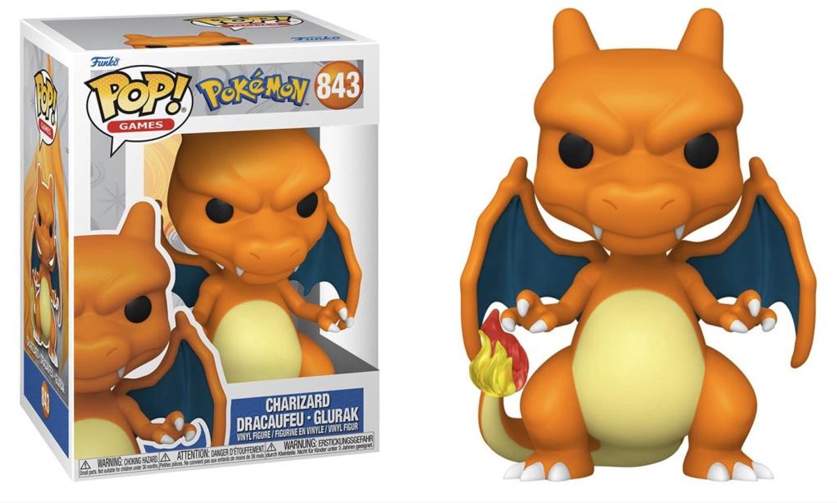 Pop Games: Pokémon Charizard - Funko Pop #843 — afbeelding 8