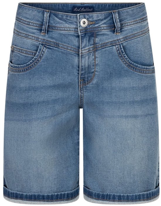 Red Button relax short mstone