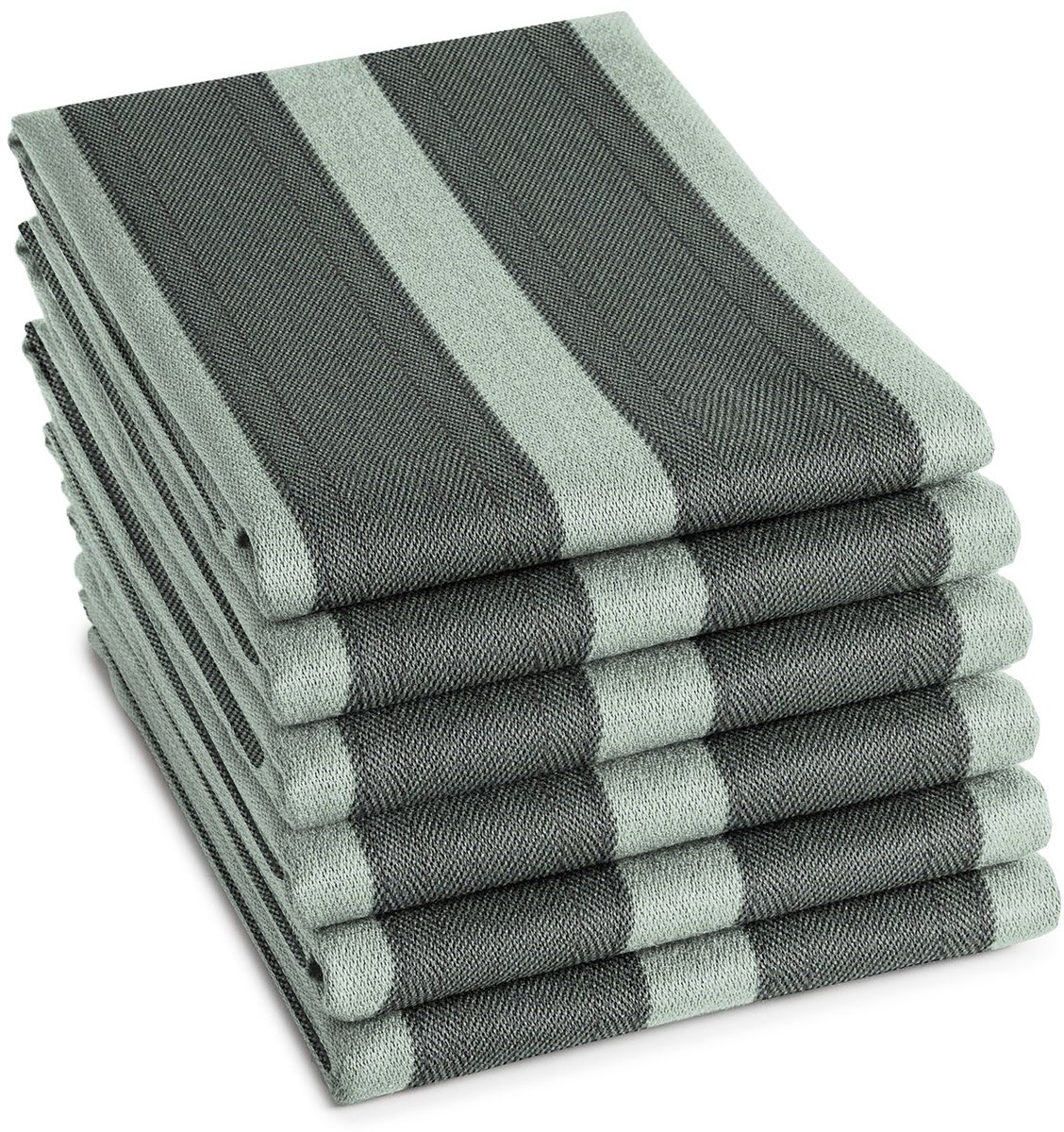 DDDDD theedoek Baxter - 60x65 cm - Green - 6 stuks
