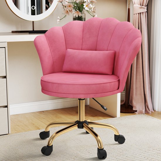 Kary International Fluwelen Bureaustoel - Kary International - €109,99