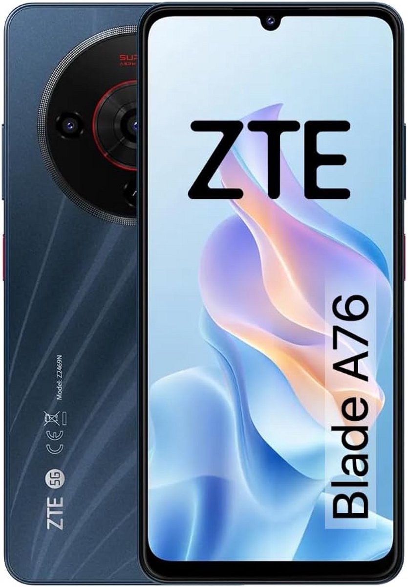 Voordelige 5G Smartphone met 128GB Geheugen in Zwart
