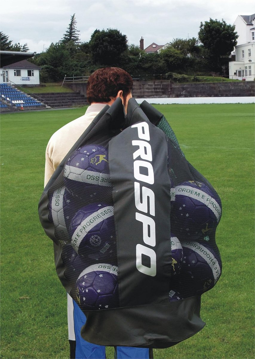 Draagzak voor 20 Ballen Voetbal Rugby Fitness - Ballentas