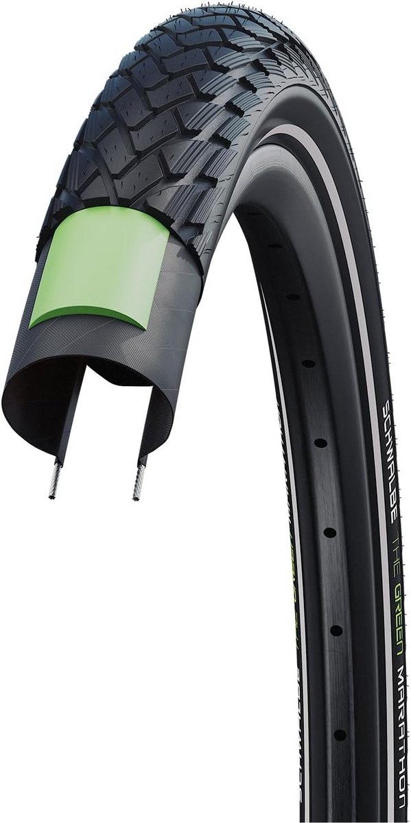 Stevige 28 inch Fietsband voor Toeren en Dagelijks Gebruik met Reflectie