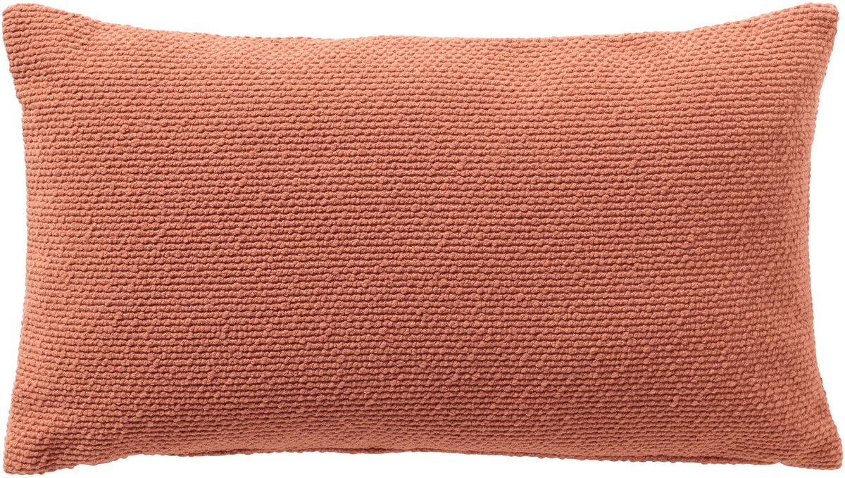 Dutch Decor JULIO - kussenhoes outdoor 30x50 cm - waterafstotend en uv-bestendig - Carnelian - oranje