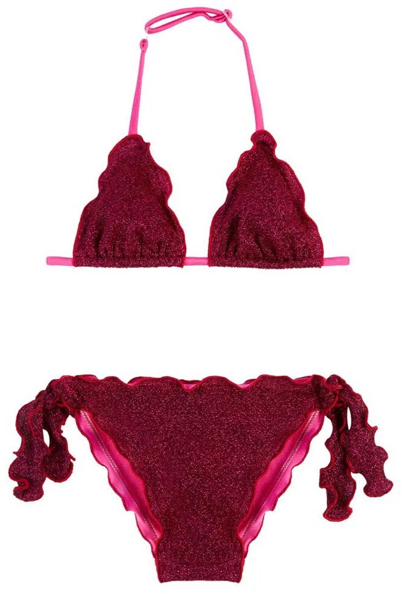 Sundek Mini Magnolia Bikini Rood 14 Years Meisje