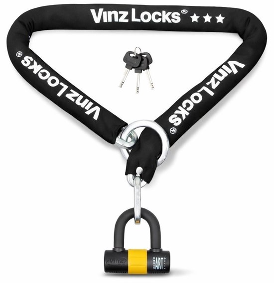 VINZ Kungur ART 3 kettingslot – 120cm – 3,5kg