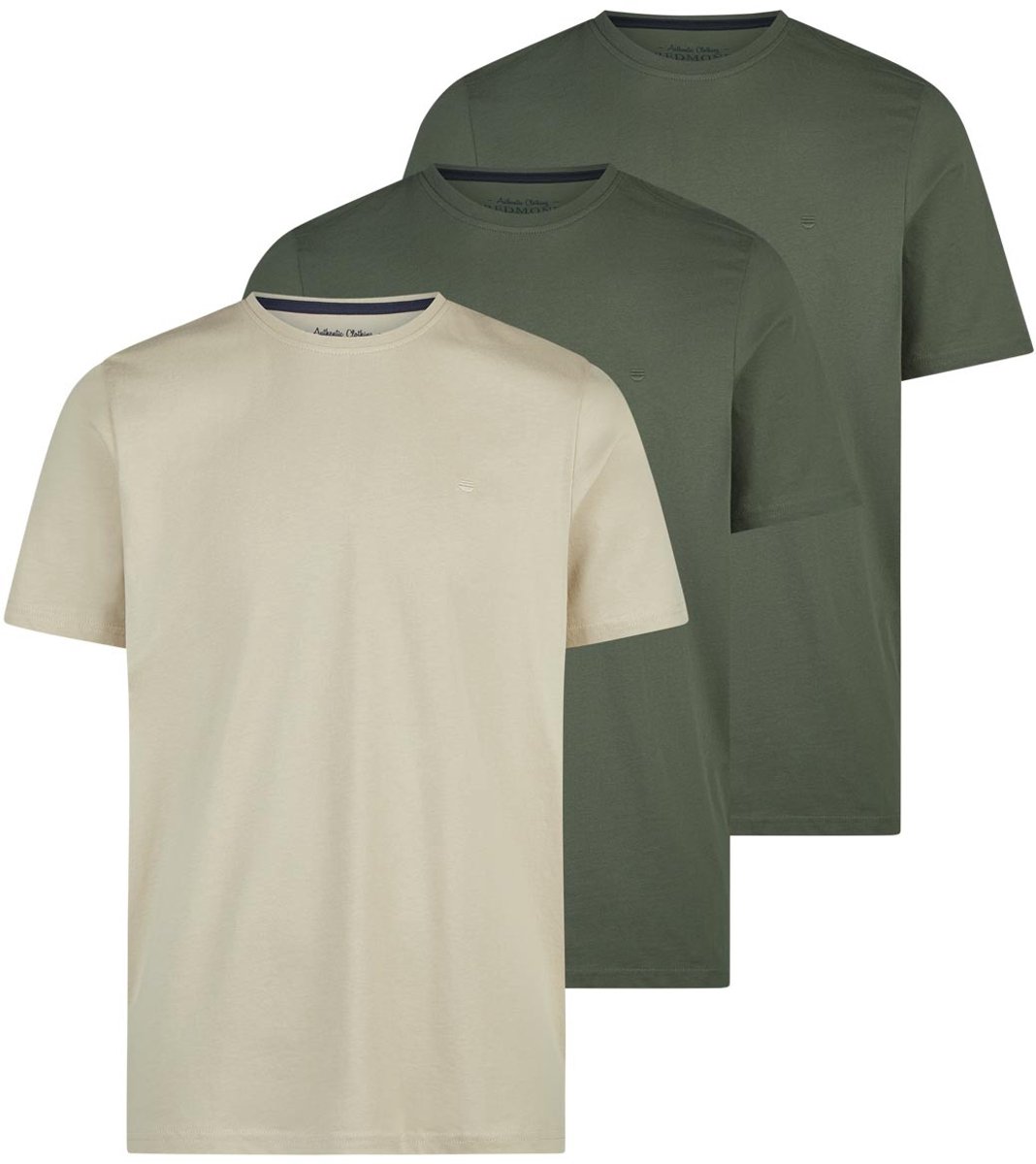 Redmond Heren t-shirt 3 pack Basic