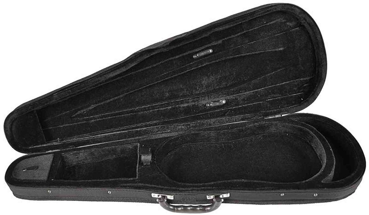Leonardo VC-1212-BK Elementary Series vioolkoffer gevormd 1/2 zwart