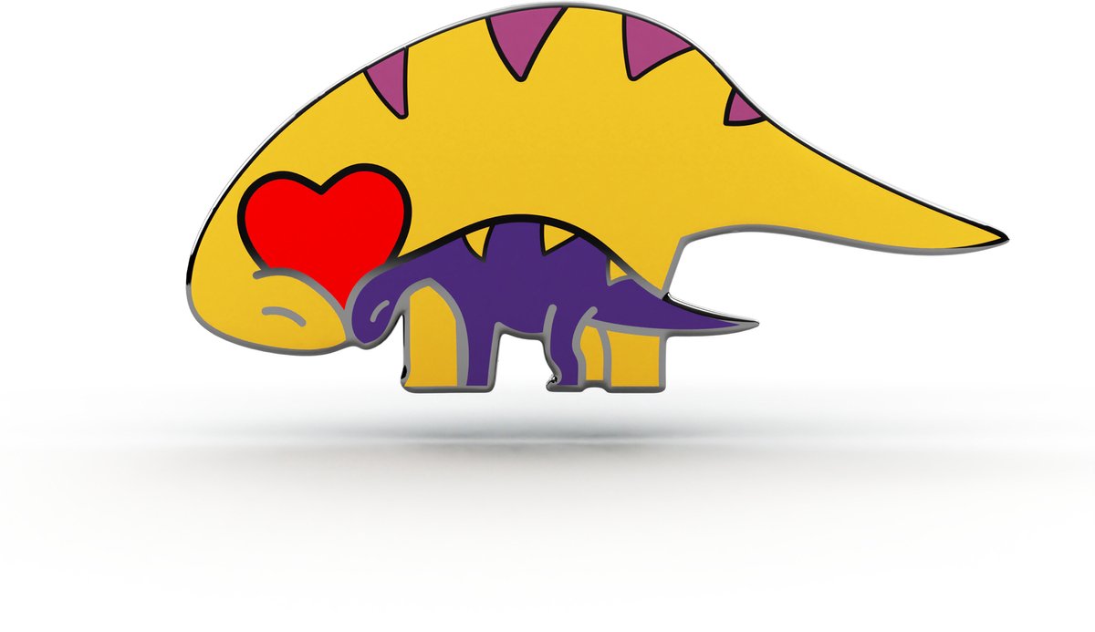 PINSETS Tween Dinosouriouriseert Lifel Hart