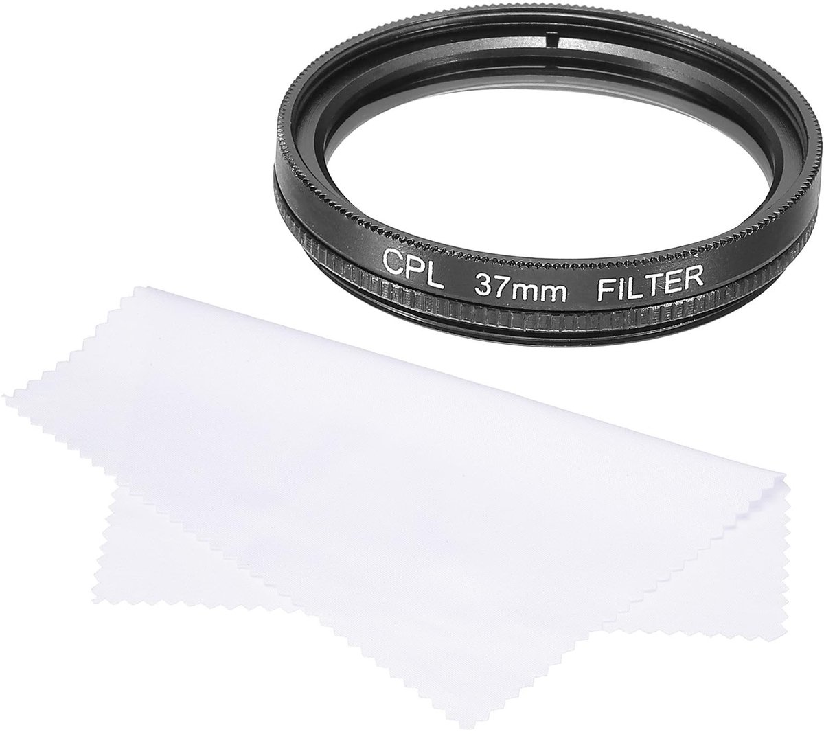 Allecto - Circular Polarizing Filter - 37mm filter - Dubbelzijdige multilayer coating - Inclusief lens reinigingsdoek - Fotografie accessoires - Ge...