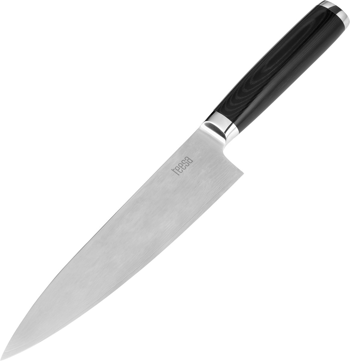 Teesa - Damaststalen Koksmes - 33.5cm - Elegant Design - VG10