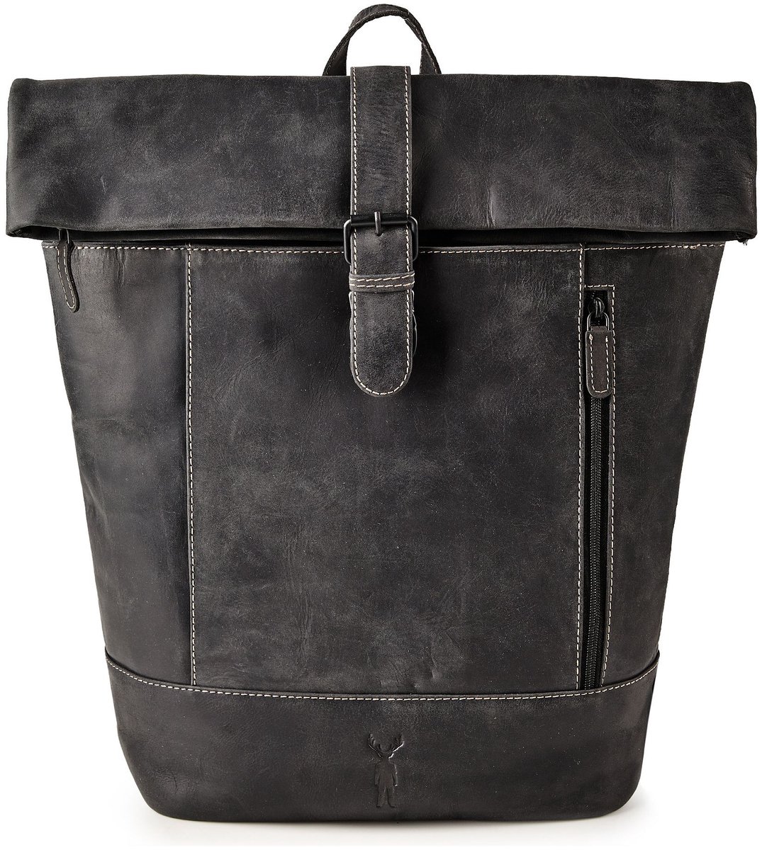 Jack Kinsky Baltimore 15 Zakelijke rugzak Leer 43 cm Laptop compartiment - 46cm (18,3 duim) - anthrazit