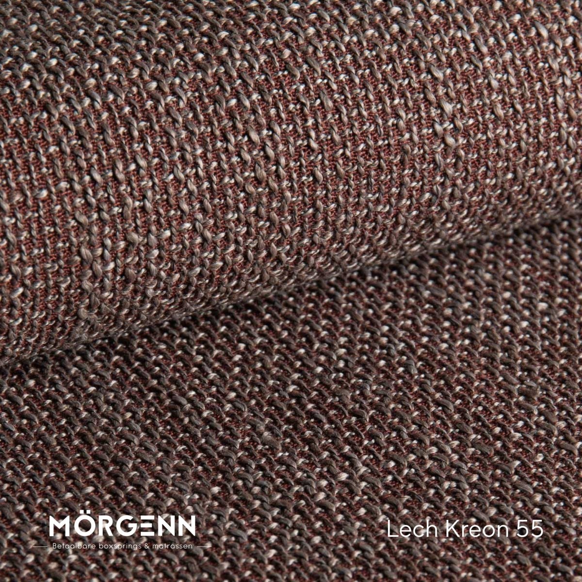 Mörgenn Lech Kreon Stofstaal - Grof Geweven Meubelstof voor Boxspring - Kreon 55
