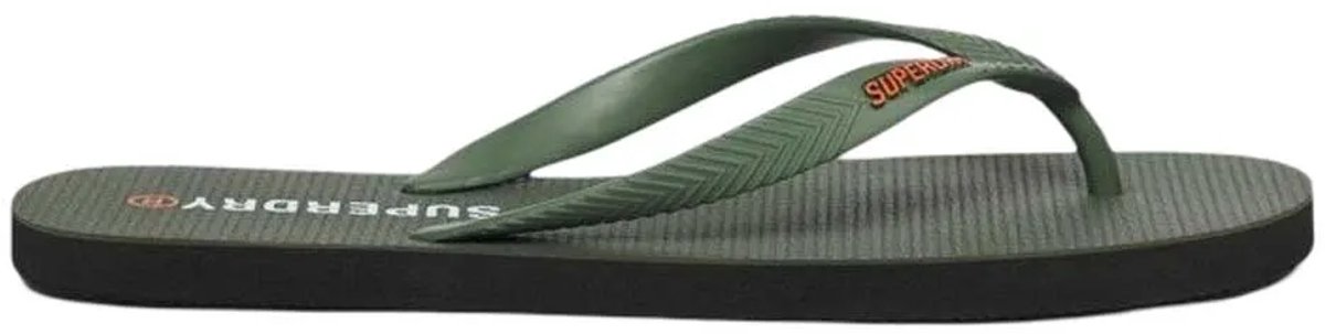 Superdry Core Essential Teenslippers Heren Slippers Khaki