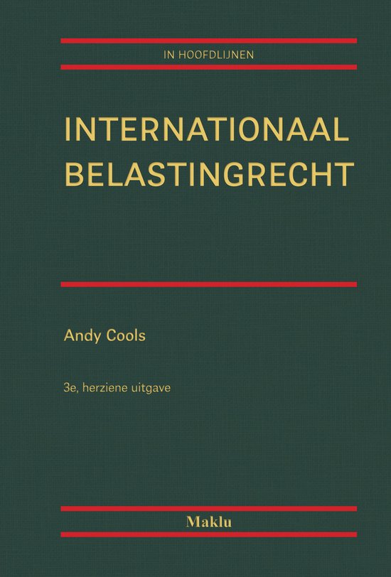 In hoofdlijnen - Internationaal belastingrecht - cover