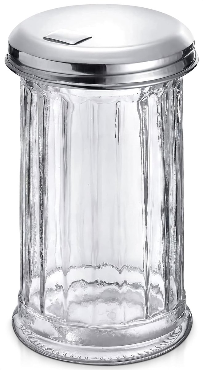 Suikerpot - 1 stuk - Glas - Suikerstrooier - Suikerstrooier - Suikerfles