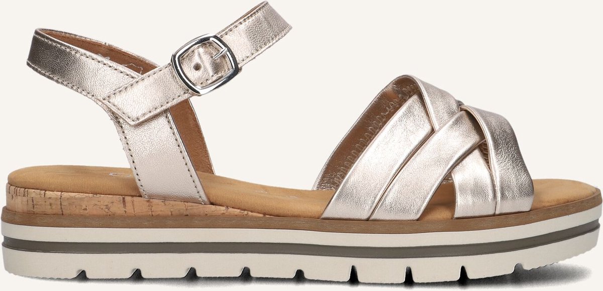 Gabor 083.3 Sandalen - Dames - Goud - Maat 38,5