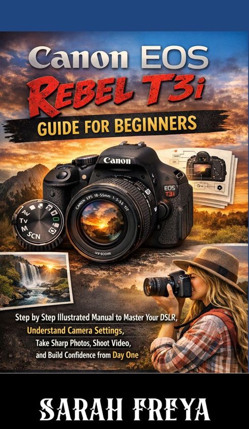 Canon EOS Rebel T3i Guide for Beginners - cover