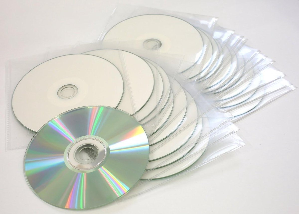 Allecto CD-R - Brandbaar - Wit Printbaar - Muziek Opname - 700MB - 80 Minuten - 52X - 10 Stuks.