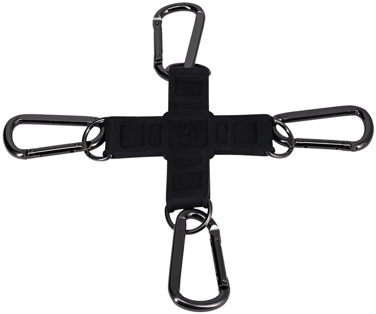 Doc Johnson Tactische Hogtie bondage set - Zwart
