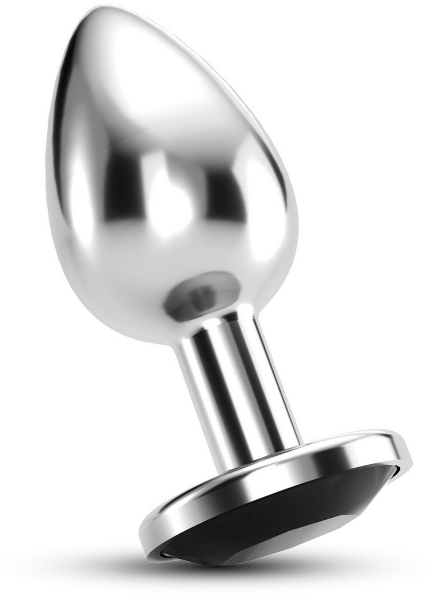 Crushious Bijou - Anale Sieraad Plug - Klein - Zwart