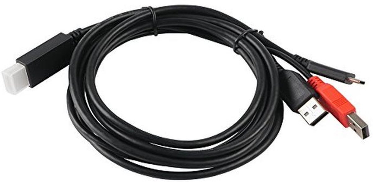 3-in-1 Kabel voor Grafische Tablets met Display