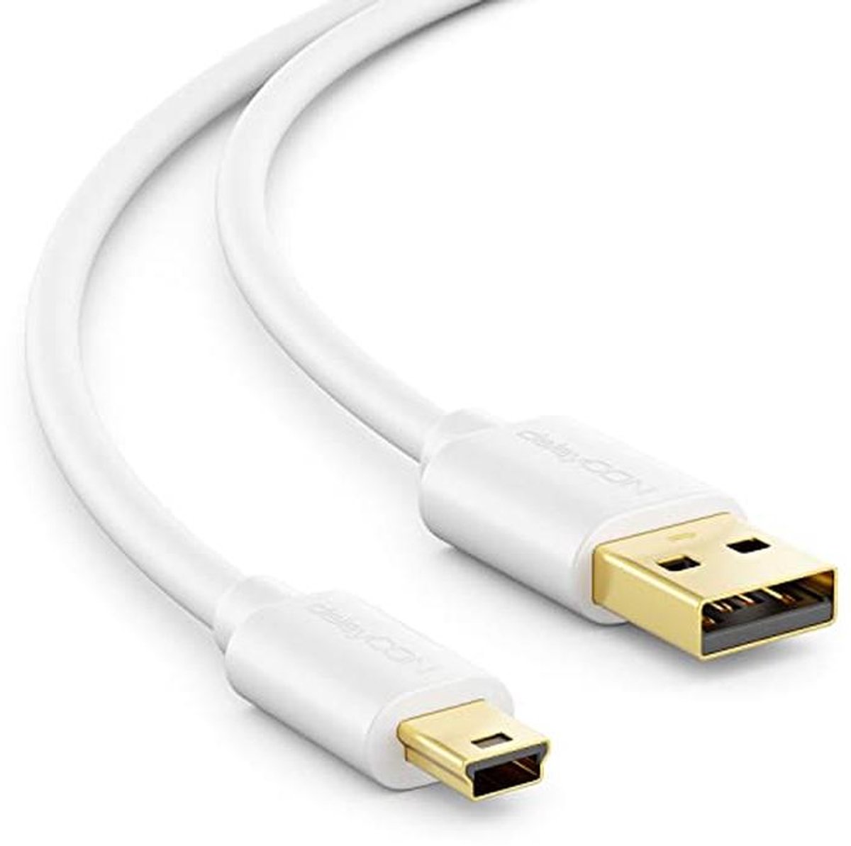 3,0m Mini USB 2.0 High Speed Kabel - Oplaad- en Datakabel voor Mobiele Apparaten